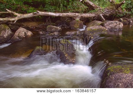 East Dart River. Dartmoor National Park. Devon. UK