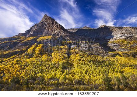 Lamoille Canyon Is The Largest Valley In The Ruby Mountains, Located In The Central Portion Of Elko