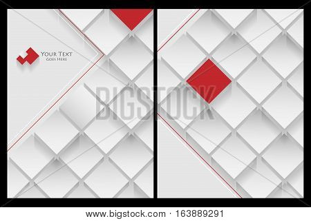 Vector brouchures bright templates set. Elements for design. Magazine, annual reports vector templates. Eps10