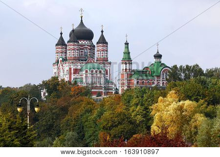 St. Panteleimon Cathedral in Feofaniya, Kyiv, Ukraine