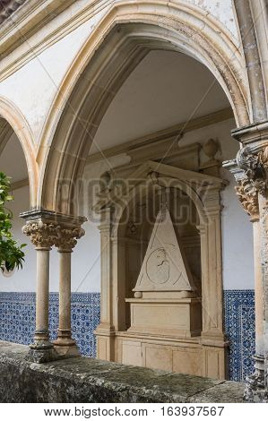 The Convent of Christ is a former Roman Catholic monastery in Tomar Portugal. The convent was founded by the Order of Poor Knights of the Temple (or Templar Knights) in 1118