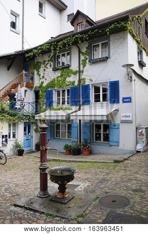 25 may 2014-danikem-suisse- overview of the city streets of danikem headquarters of the nuclear power plant G
