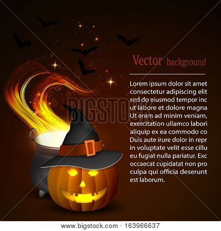 Pumpkin On A Bright Background.