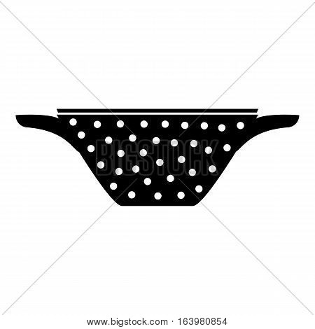 Colander icon. Simple illustration of colander vector icon for web