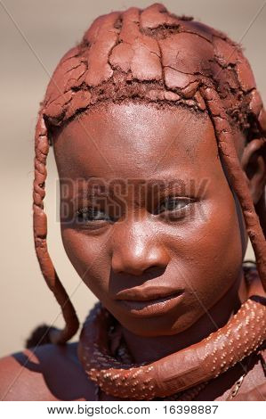 Muchacha Himba, Namibia