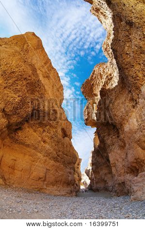 Sesriem Canyon nel deserto del Namib, Namibia