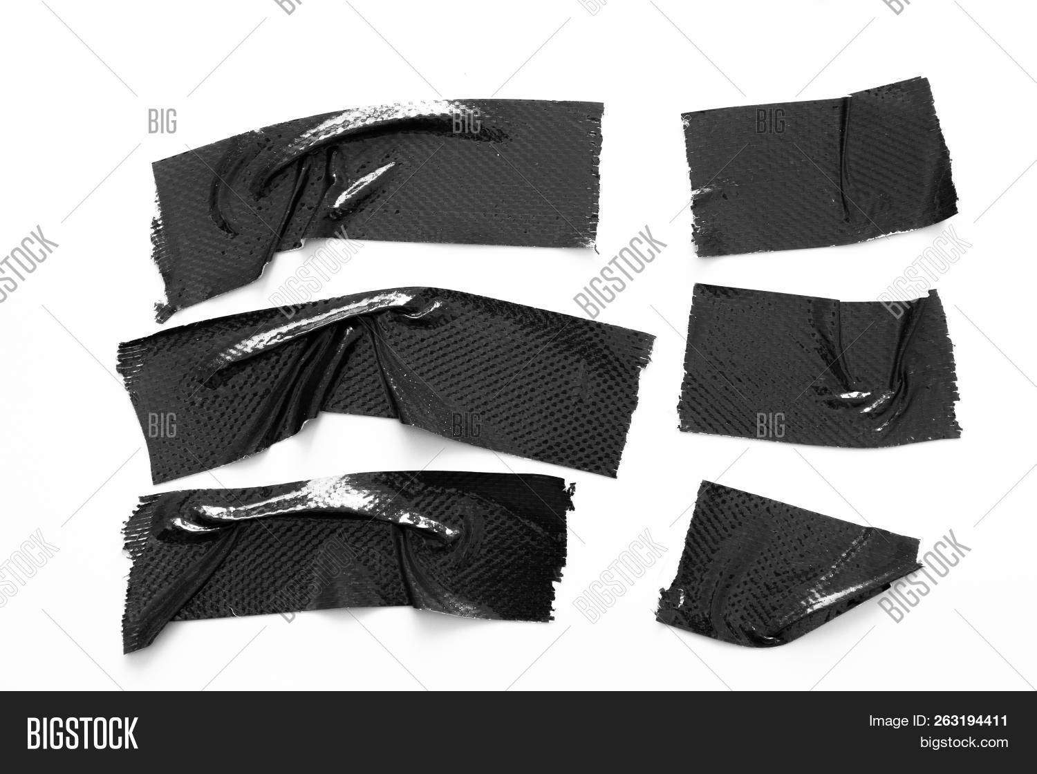 Set Black Tapes On Image & Photo (Free Trial) | Bigstock