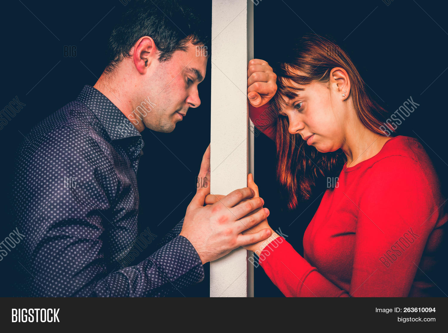 Unhappy Couple Arguing Image & Photo (Free Trial) | Bigstock