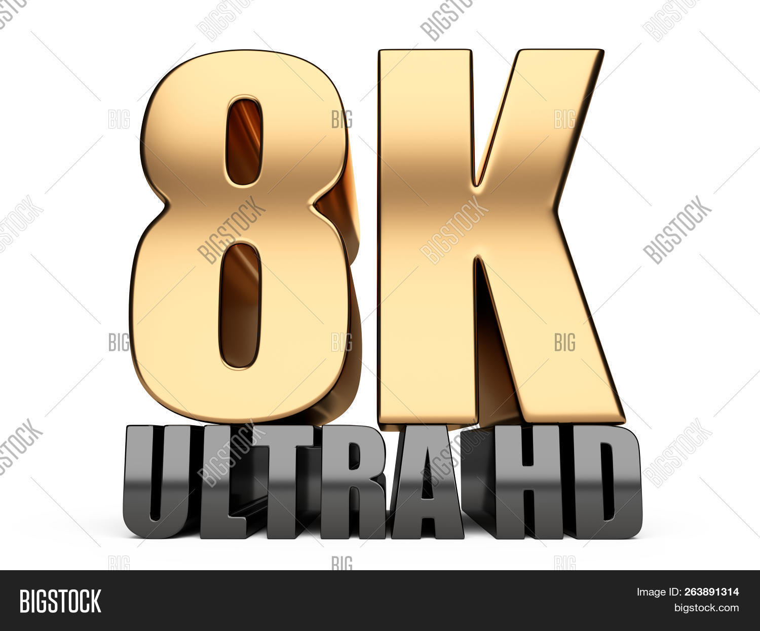 8k Ultra Hd Sign. Image & Photo (Free Trial) | Bigstock