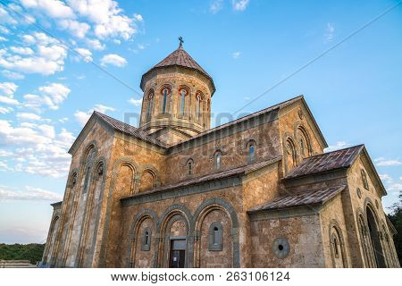 Saint Nino Bodbe Monastery Is A Georgian Orthodox Monastic Complex Of Bodbe Near Sighnaghi, Georgia