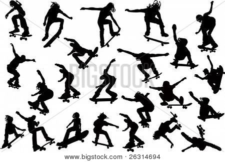 Скейтбордисты