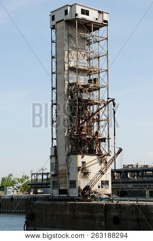Old Port Conveyor Dock Tower - Montreal - Canada