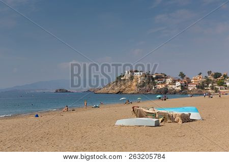 Bolnuevo Playa Near Mazarrón Murcia Spain One Of The Best Sandy Beaches In The Area