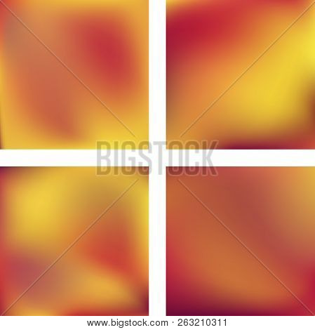 Abstract Blurred Background. Vector Illustration. Modern Geometrical Backdrop. Abstract Template. Ye