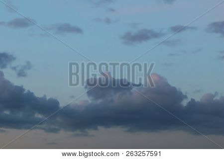 Clouds And Sky Image Collection - Taken In Different Periods From One Sight.