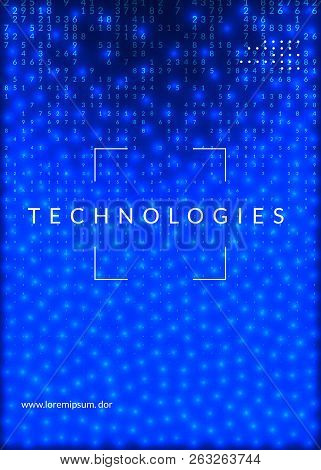 Deep Learning Background. Technology For Big Data, Visualization, Artificial Intelligence And Quantu