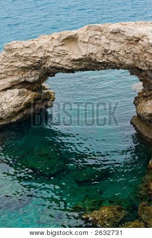 바위의 침식 구멍