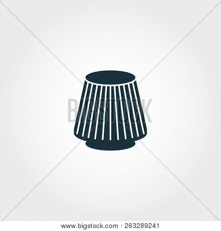 Air Filter Icon. Premium Quality Element Illustration From Car Parts Collection. Air Filter Monochro