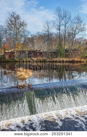 Rancocas Creek Supplied Energy To The Factories Of Smithville Village During The 19th Century.