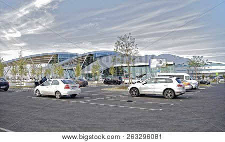 Rostov-on-don,russia- September 30,2018: Airport Platov,built For The Fifa World Cup 2018.passengers