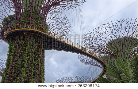 Singapore, Singapore- August 07, 2018: The 