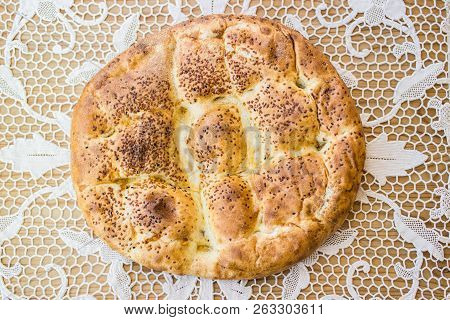 Turkish Ramadan Pidesi.