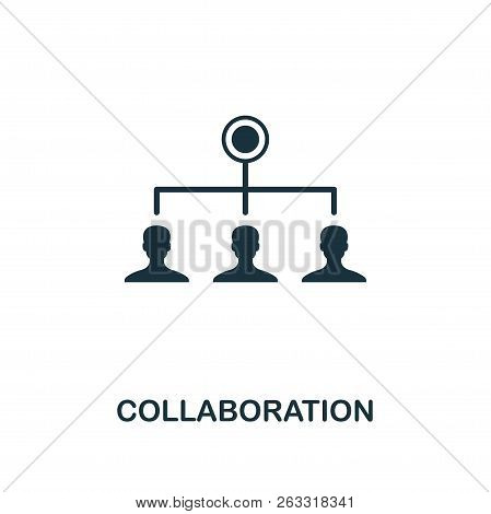 Collaboration Icon. Premium Style Design From Crowdfunding Icon Collection. Ui And Ux. Pixel Perfect