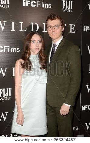 LOS ANGELES - OCT 9:  Zoe Kazan, Paul Dano at the 