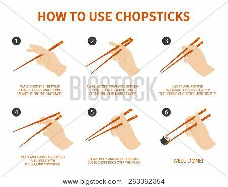 How To Use Chinese Or Japanese Chopsticks