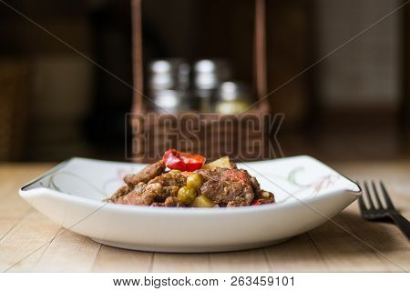 Tas Kebabi / Turkish Meat Food.