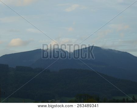 Summit Rock Panorama Landscape Of The Mountains In South Tyrol Italy Europe