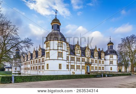 Neuhaus Castle, Former Residence Of Bishop Princes, Is Quite A Famous Renaissance Castle In North Rh