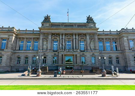 Historical National Theater Of Strasbourg, France