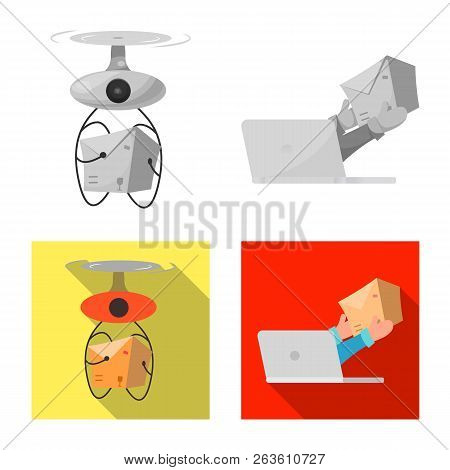 Vector Design Of Goods And Cargo Icon. Collection Of Goods And Warehouse Vector Icon For Stock.