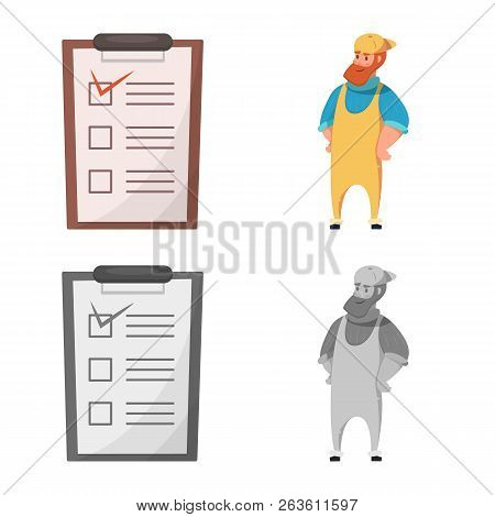 Isolated Object Of Goods And Cargo Symbol. Set Of Goods And Warehouse Vector Icon For Stock.