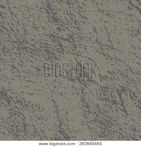 Stucco Textured Seamless Pattern. Grunge Background. Vector Illustration.