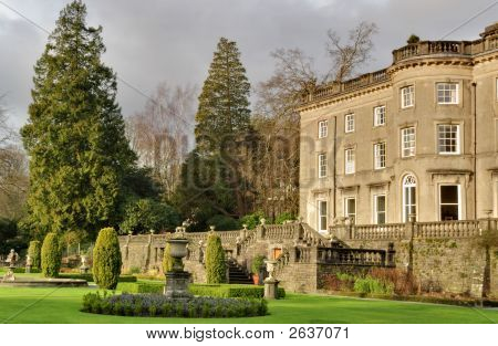 Stor engelsk Country House og haven