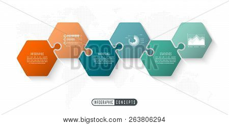Infographic Timeline Template Can Be Used For Chart, Diagram, Web Design, Presentation, Advertising,
