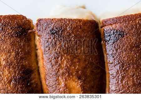 Turkish Traditional Desert Kazandibi / Milk Pudding