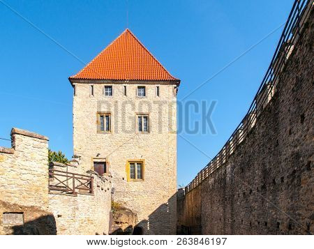 Medieval Gothic Castle Kokorin, Kokorinsko Protected Landscape Area, Czech Republic