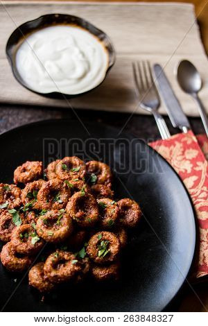 Fellah Koftesi With Yoghurt / Bulgur Meatball