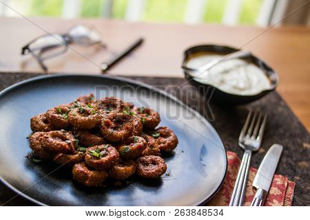 Fellah Koftesi With Yoghurt / Bulgur Meatball