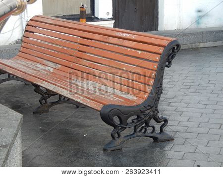Small Architectural Forms In The City, Benches, Details