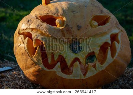 Chadds Ford, Pa - October 18: The Great Pumpkin Carve Carving Contest On October 18, 2018