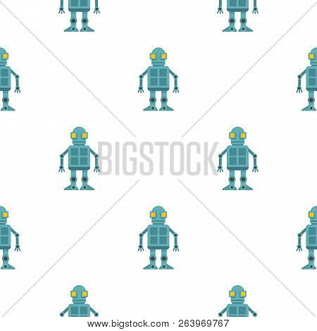 Android Robot Pattern Seamless For Any Design Illustration