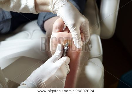 Cuidados com os pés - podologia