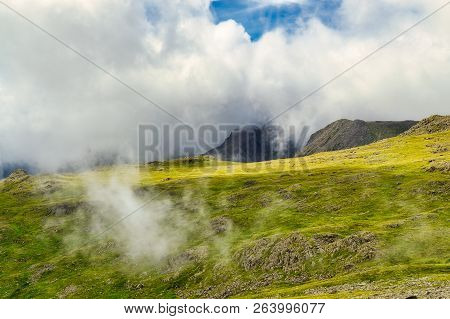 Ore Gap, A Mountain Pass In The English Lake District.