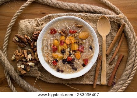 Ashure Turkish Traditional Dessert