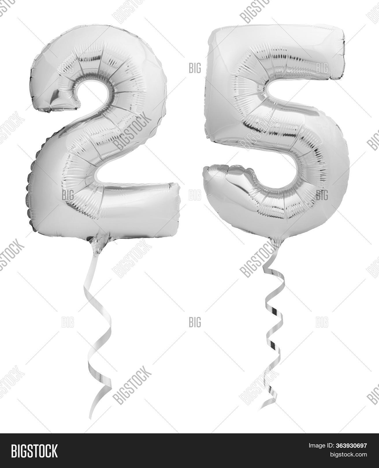 Silver Chrome Number Image & Photo (Free Trial) | Bigstock