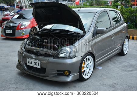 Pasay, Ph - May 26 - Toyota Vitz At Toyota Carfest On May 26, 2019 In Pasay, Philippines.